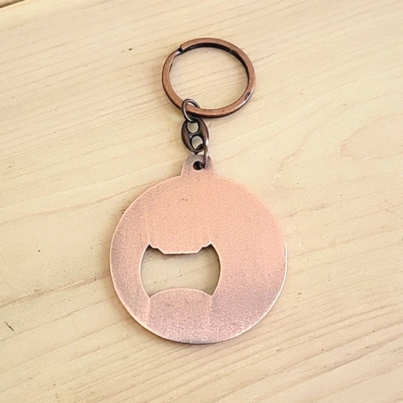 Alaska Copper Keychain Bottle Cap Opener - Picture 3 of 3